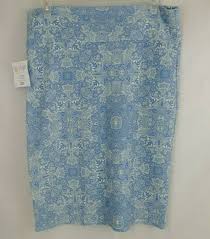 Poshmark makes shopping fun, affordable & easy! Nwt Lularoe Cassie Pencil Skirt Blue With And 50 Similar Items