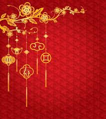 Chinese new year celebration festive background. Chinese New Year Background With Golden Decoration Vector Art Illustration Chinese New Year Background Chinese New Year Wallpaper New Years Background