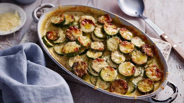 Courgette Gratin