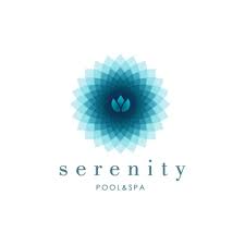 Serenity Pool Spa Spa Logo Design Massage Logo Branding Design Logo