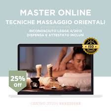 Master Tecniche di Massaggio Orientali | Scuola Massaggi Online