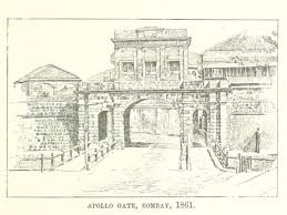Bombay was protected by massive fort ...