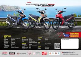 Astonishing varieties of yamaha motorcycle models from reliable commuter bikes such as rd125 to luxury tourers in the shape of the royal star deluxe superduper to the blistering. New Colours For 2020 Yamaha Lagenda 115zi Rm5 180 Bikesrepublic
