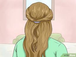 Easy boho hairstyle for long hair. How To Do Half Up Half Down Hairstyles 8 Steps With Pictures