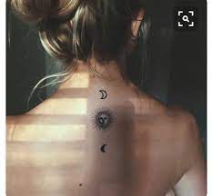 Tattoo Moon And Sun Moon And Sun Tattoo Sun Moon Tattoo Tat Tattooed Small Tattoo Small Tattoos Small Tattoo Bac Boho Tattoos Tattoos Trendy Tattoos