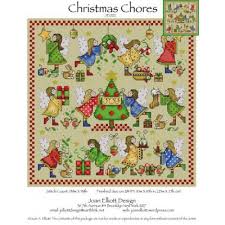 Model stitched on fabric of your choice with witch's best friend by joan elliott from bewitching cross stitch. Joan Elliott