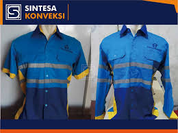 Mengirimkan desain baju yang akan diproduksi atau konsultasikan desain yang diinginkan dengan admin kami jika belum memiliki desain baju. Baju Tambang Desain Custom Bikin Baju Safety Berkualitas