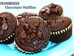 When I M Hungry For Something Chocolate Y I Often Make These Flourless Chocolate Muffins Th Flourless Chocolate Muffins Chocolate Muffins Flourless Chocolate