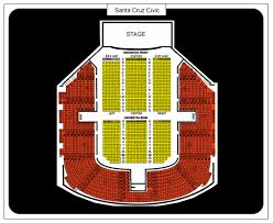 Santa Cruz Civic Auditorium Seating Chart Ticket Solutions