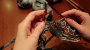 It is nothing more than repeating the basic knit stitch over and over again. How To Knit A Ruffle Scarf And Fix A Knot When Knitting Ruffle Yarn Youtube