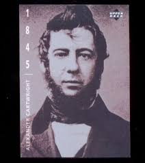 1994 UD ALEXANDER JOY CARTWRIGHT American Epic Ken Burns Baseball Card