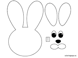 You can print out and color this bunny face coloring page or color online. Resultado De Imagen De Bunny Head With Ears Coloring Page Easter Bunny Paper Craft Easter Bunny Crafts Bunny Coloring Pages