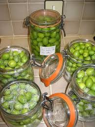 Olives Vertes En Bocaux Saumure Extra Facile La Cachina Recette Olives Aliments Fermentes Preparation Des Olives