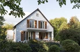 50er Jahre Haus Umgebaut Grosse Gewonnen Haus Fensterladen Haus Umbau Haus Modernisieren