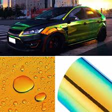 Comparable in quality and ease of application to avery & 3m vinyl films, but you can't get these finishes from them! Color Change Chameleon Car Stickers Glossy Color Diy Car Sticker Car Body Films Vinyl Car Wrap Sticker Decal Air Release Film Wish