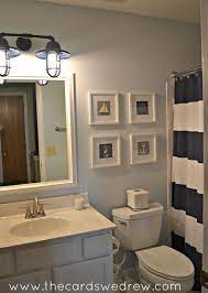 Discover everything about it right here. Nautical Bathroom Makeover Blue Bathroom Decor Navy Blue Bathroom Decor Bathroom Decor