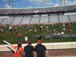 scott stadium section 124 home of virginia cavaliers