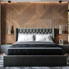 Maybe you would like to learn more about one of these? Emagine Decore Emagine Decore A Classic Modern Bedroom Design With Wooden Crafted Background This Modern And Conventional Bedroom Design Uses Upholstered Diamond Shaped Headboard Without Legs And Bed Sides Covered