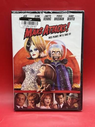 Mars Attacks! (DVD, 1996)