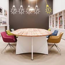 Choose from these pictured options or use the images as starting points for your own unique furniture. Contemporary Conference Table Ensemble Buronomic Wooden Laminate Wooden Base