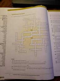 Equations that have one or more algebraic. Solidifying Concepts 4 Complete The Crossword Puzzle Chegg Com
