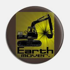 Excavator Vintage Hymac Digger Operator Pin Teepublic