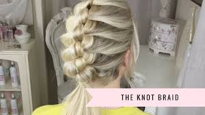 Braiding your hair with thread, also called a hair wrap, is an easy way to add some temporary fun to your hair. How To Knot Braid By Sweethearts Hair Youtube
