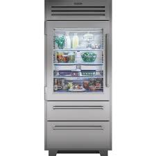 Help the guide grow and. Sub Zero 660l Built In Fridge With Glass Door Icbpro3650glh Winning Appliances