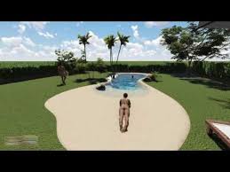 Piscine Design Almaro 14x6m Bassins De Sable Natursand