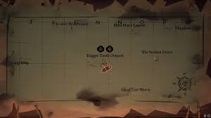 In order to get a treasure map, you'll first have to start a voyage. What Are These Icons Above The Outposts Seaofthieves