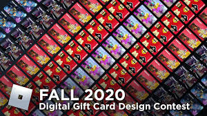 Our roblox gift card code generator works by generating thousands of codes and checking them in various ways such as looking at our database of already used/dud codes until it finds a working one. Digital Gift Card Design Contest Winners Fall 2020 Youtube