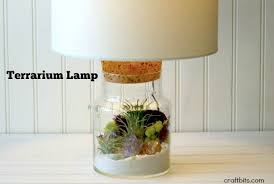 Diy Terrarium Lamp Terrarium Diy Diy Succulent Terrarium Lamp