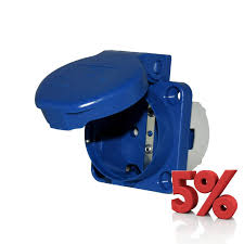 Busch jaeger up unterputz / electrical outlet installation tutorial instruction for. Einbau Steckdose 230 Volt Mit Klappdeckel Ip54 Blau