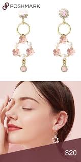 NEW Flower Drop Earrings