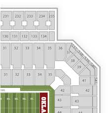 download ou stadium seating chart with rows png image with