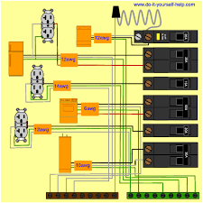 It shows the way connections are made in electrical the image below is a house wiring diagram of a typical u.s. Circuit Breaker Wiring Diagrams Do It Yourself Help Com