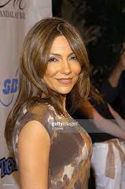 Vanessa Marcil During Tiger Jam Vii Red Carpet Arrivals At Mandalay Vanessa Marcil Hair Medium Length Hair Styles