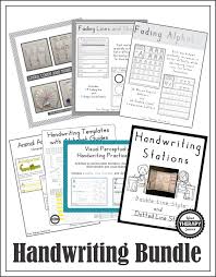 Handwriting Resources The Ot Toolbox Handwriting Template Handwriting Analysis Prewriting Skills