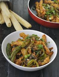 Chilli Baby Corn Chinese Chilli Baby Corn Recipe Veg Starter Recipes Baby Corn Recipes Food Recipes