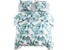 Vidaxl 3 Tlg Bettwasche Set Blatter 200x220 80x80 Cm Grun Vidaxl 3 Tlg Bettwasche Set Blatter 200x220 80x80 Cm Grun In 2020 Duvet Cover Sets Duvet Covers Home