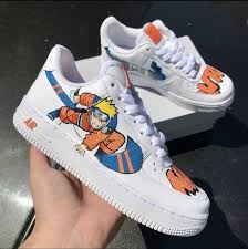 Naruto Custom Af1 The Custom Movement In 2020 Custom Shoes Diy Naruto Shoes Nike Air Shoes