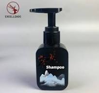 Wholesale Reuseable 30ml Black Pump Plastic Bottle for Serum Hair Oil Water