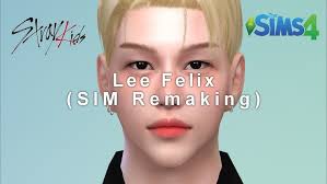 The Sims 4 : STRAY KIDS Felix Create A Sim CAS ( Download Sim + CC FOLDER) 