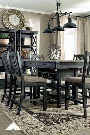 Tyler Creek Black And Gray Urban Farmhouse Style Dining Room Furniture By Ashley Furniture Counter Height Dining Room Tables Dining Room Table Farmhouse Dining