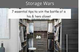See more ideas about closet organization, men closet, mens closet organization. 7 Tips For A Columbus His And Hers Master Bedroom Closet Innovate Home Org Storage Wars 7 Essential Tips To Win The Battle Of A His And Hers Closet