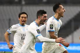 Nice wordt bediend door de tgv, maar de stad ligt niet aan een hogesnelheidslijn. Marseille 3 2 Nice Nasser Larguet Finally Gets Hosts Back To Winning Ways In Ligue 1 Daily Mail Online