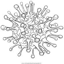 Colorare calze della befana archives mondofantastico com. Disegno Coronavirus Misti Da Colorare