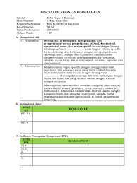 Sekolah tinggi pariwisata bandung o fotocopy ijazah smu/smk atau slta sederajat yang telah dilegalisir. Format Rpp Smk