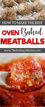 Easy Baked Meatballs Recipe Recipe Meatball Recipes Easy Easy Baked Meatballs Meatballs Easy