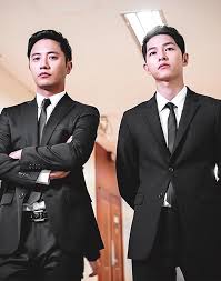 Daeyoung x myungjoo | 대영 x. Descendants Of The Sun Jin Goo Song Joong Ki